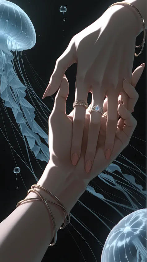  dark_art_style, artist:kazutake_hazano, artist:danimaru,[artist:ask_(askzy)], artist:wanke, artist:wlop, artist:fujiyama, artisit:yuyu_(yuyuworks),artist:hiten_(hitenkei),atrisit:dishwasher1910,
 original ,absurdres, highres, hand focus,bubble, fingernail...