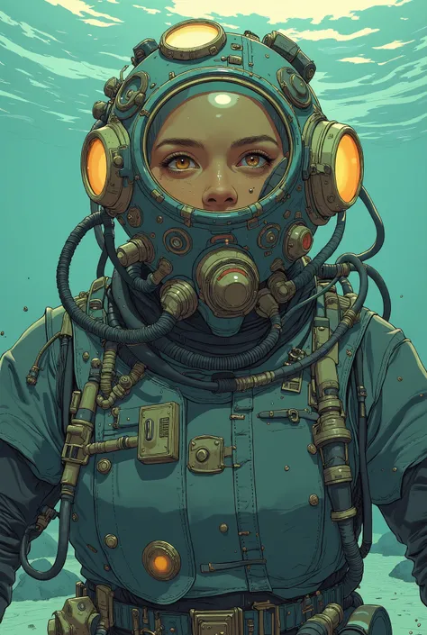 a man in a diving suit and goggles is posing for the camera, diving suit, old scuba , scuba diving, technical suit , deep sea diver, Shutterstock, Rubber suit, deep!!!!!, Full space suit, reddit meme, Underwear suit, rubber undersuit , Diver is under the...