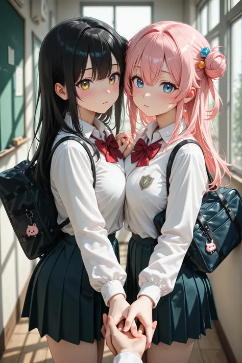 Half of high school students are going, holding hands