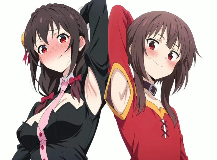 Yunyun and Megumin 