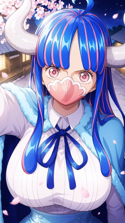 ulti,one piece
High quality , best quality , masterpiece, High Resolution , detailed face( LoRA: ulti),anatomically correct, detailed hair Style( LoRA: ulti),anime Coloring
solo, 1 girl,
long hair, multicolored hair, blue hair, ahoge, white horns, pink e...