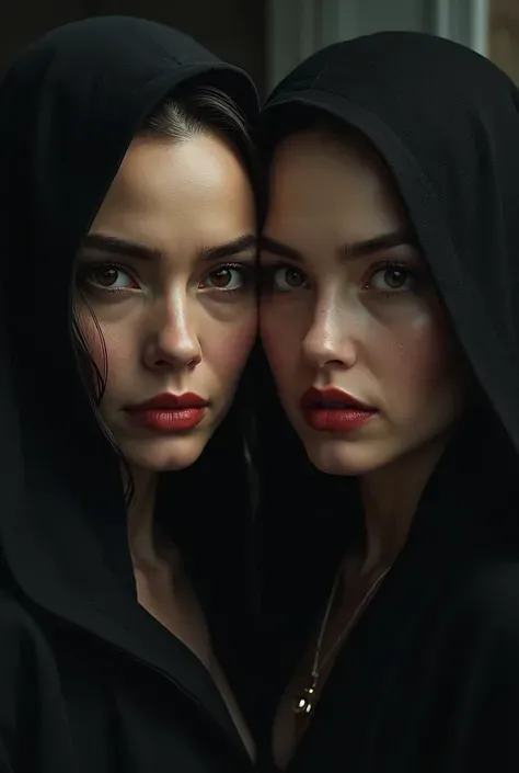 Realistic Multifaceted Female Characters，Comparing Assassins and Actors，cinematic lighting，professional portrait photography，Dramatic composition，Master Works，Ultra-high-definition texture