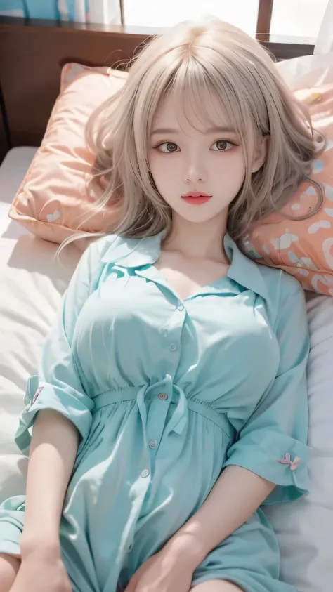 目を閉じてlying on the bed女性のアニメ風画像, cute anime girl, clean and detailed animated art, Loli Dress, Detailed Digital Animated Art, sayori, Anime Moe Art Style, cute girl with white hair and red eyes, Attractive Anime Girls in Black, 4K Manga Wallpaper, lying on ...