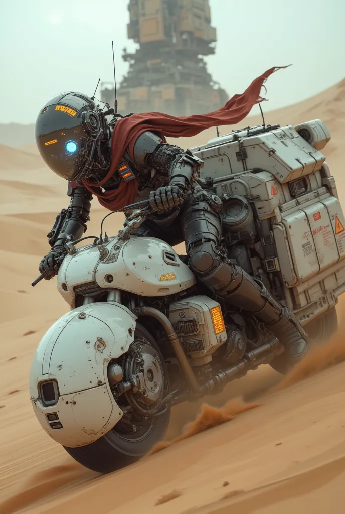 She races through the dust, like a lost message in the wind.