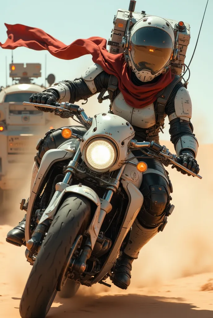 The Steel Courier of the Dusty Apocalypse.