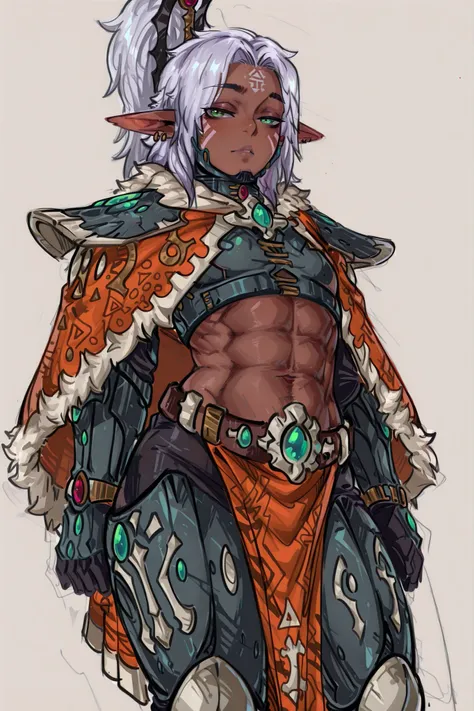 kurenaiz, Drunkr3mbr4ncer, masterpiece, best quality, amazing quality, very aesthetic, high resolution, ultra-detailed, absurdres, newest, 1man, male focus, ((ONLY MALE)), male character, grown young man, solo, flat chest, little masculine, slightly broad ...