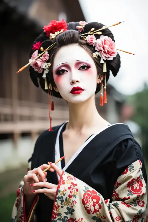 oiran,make up,