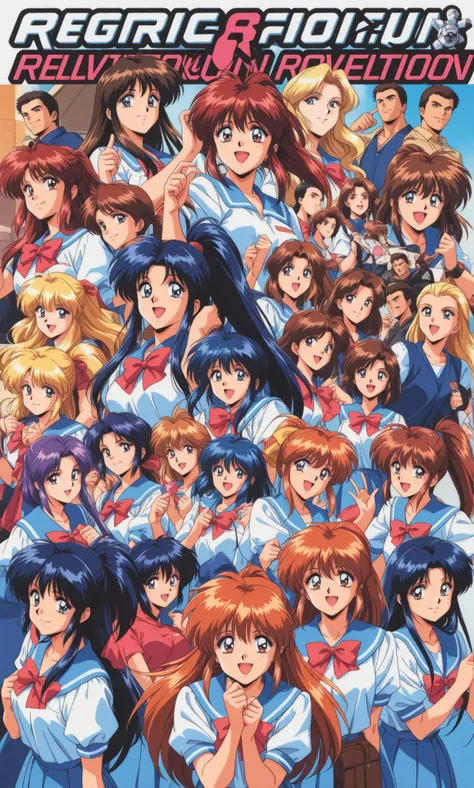 retro collage revolution