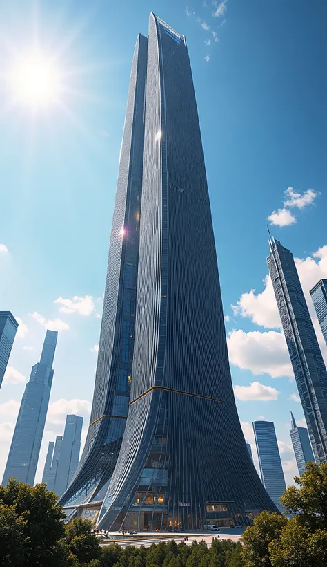 (best quality:1.5),(giant sky scraper that can reach space),sky scraper bigger than a mountain. Fuji山よりも高く空に届く超高層ビル. Fuji,(10kilometer sky scraper:1.5),(orbital elevator:1.5),(A huge building that can reach to space:1.5),(Supermassive structures made of ca...