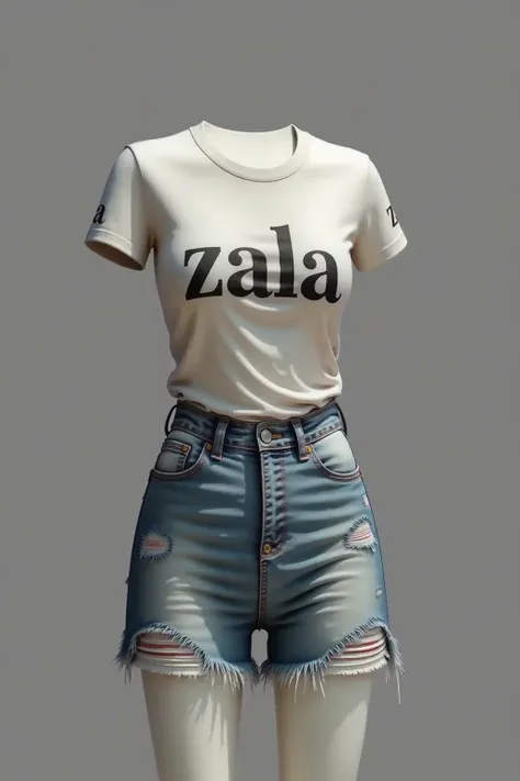 ZALAの文字入りTシャツ20 v1.0
