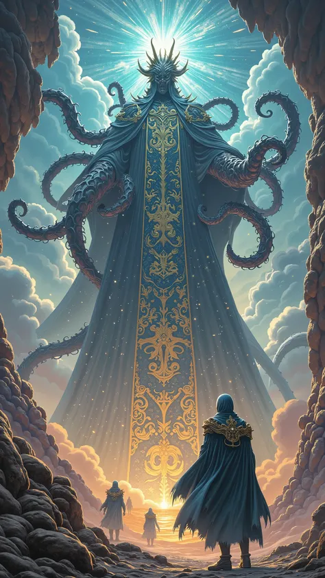 wide shot, action, A magnificent composition, Pictures Of The Tallest Ones (Cthulhu Bishop:1) Photo by