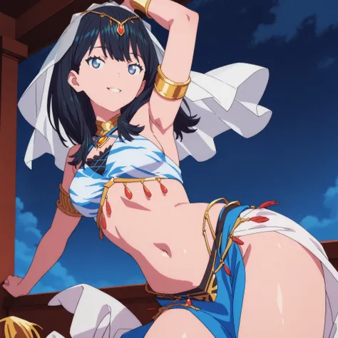 (1girl:1 . 5) , (Seul:1 . 5) , score_9 , score_8_haut , score_7_haut , source_anime , Official work , ultra-detailed , masterpiece , best quality , high res , beaux yeux , detailed eyes , detailed face , beautiful detailed eyes ,SSSS Gridman,Takarda Rikka...