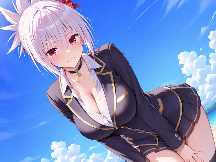 solo,masterpiece,best quality,super fine illustration、finely detail 、clear picture、UHD、HDR, amazing quality, highres, absurdres, very aesthetic, high resolution, ultra detailed, perfect details,(masterpiece, detailed:1.2)、Kazamaki Matsuri (Ayakashi Triangl...