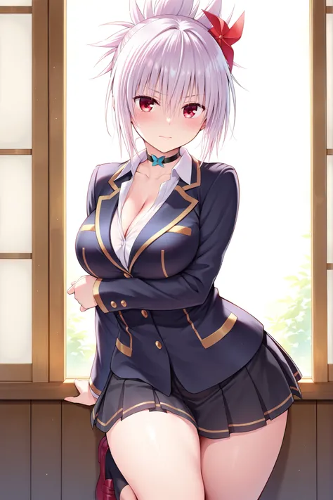 solo,masterpiece,best quality,super fine illustration、finely detail 、clear picture、UHD、HDR, amazing quality, highres, absurdres, very aesthetic, high resolution, ultra detailed, perfect details,(masterpiece, detailed:1.2)、Kazamaki Matsuri (Ayakashi Triangl...