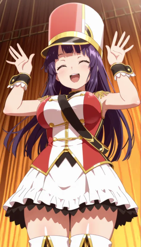 score_9, score_8_up, score_7_up, source_anime, solo, 1girl, looking at viewer, absurdres,highres,masterpiece,best quality,amazing quality, ultra detailed anime style, anime coloring, shiny skin, perfect eyes,detail1eye,well-defined fingers, AoiIzumizawa, c...