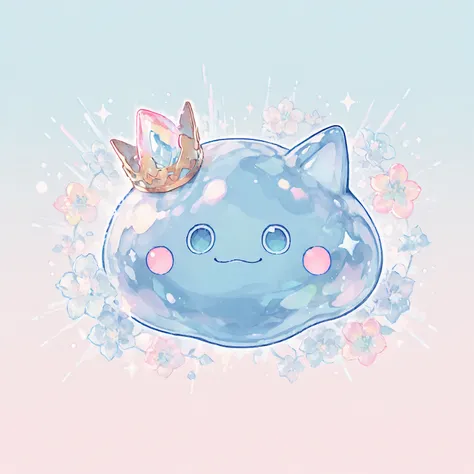 pastel colors,F_S_IChooseYou, fantasy, catslime,catslime kingdom,no human