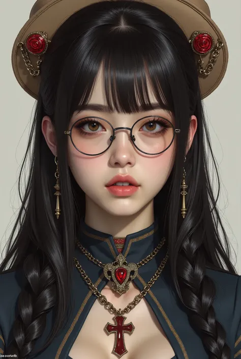 (  Highest Quality, best illustrations,high image quality:1.2), (Horror Fantasy:1.5), (ink and watercolor:1.5),(Ominous Scenery   :1.5),(A lot of dust rises:1.5),(  Dirt Track   :1.5),(wonderful:1.5),(masterpiece:1.5),  (Powerful figures:1.1、Big Breasts:1....