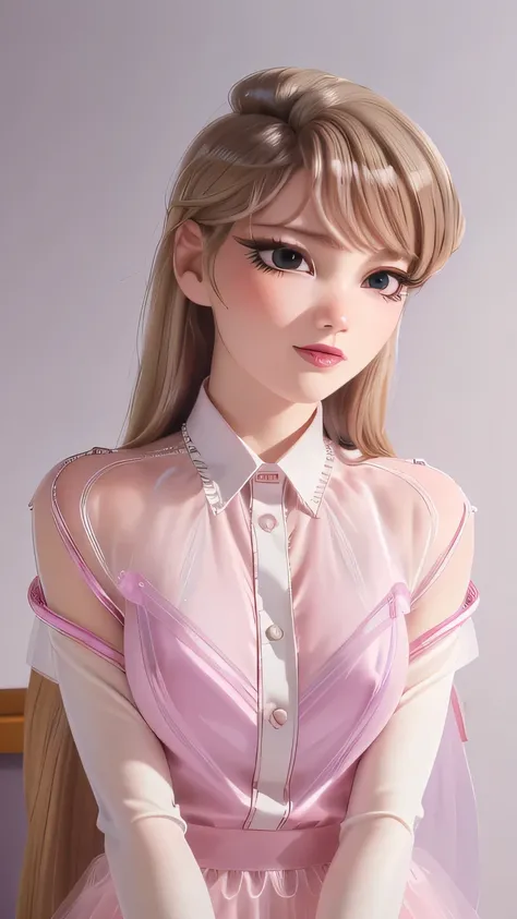 (best quality,ultra-detailed,photo-realistic:1.37),bright and vibrant colors,studio lighting,playful expression,stylish makeup,long blonde hair flowing in the wind,alluring eyes,glossy lips,sexy pose, Italy, 2024, smiling in a confident and seductive way,p...