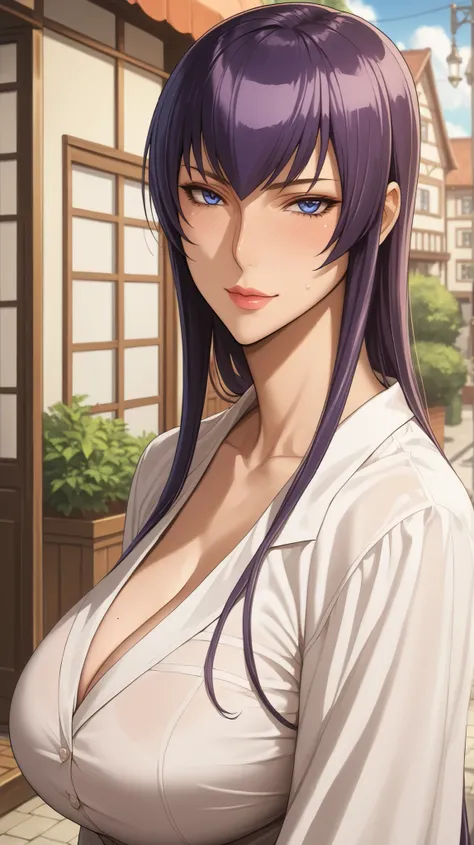 Fraction_9, Fraction_8_up, Fraction_7_up, Fraction_6_up, Fraction_5_up, Fraction_4_up, source_ Japanese cartoons , , Tag 2, quality_masterpiece,  Saeko Busujima, Anatomically correct ,  A BEAUTIFUL FACE ,  perfect face,  Very Detailed Beautiful Face and Ey...