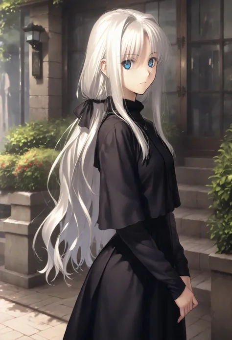 masterpiece, , absurdres, highres, detailed background, high resolution, masterpiece, necessary, detail, best quality, quality, necessary, details, High details, Precise, outdoors,((detail background)),,(from side),  <lora:witch on the holy night style:1>,...