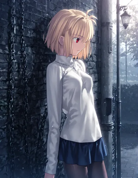 masterpiece, , absurdres, highres, detailed background, high resolution, masterpiece, necessary, detail, best quality, quality, necessary, details, High details, Precise, midnight, outdoors,((dark)), bullding, from side, closed up, solo,                   ...