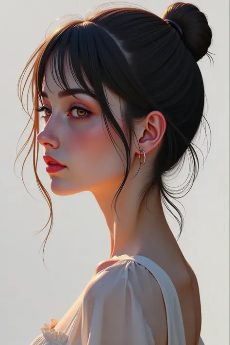 チラ見の女 FLUX v1.0