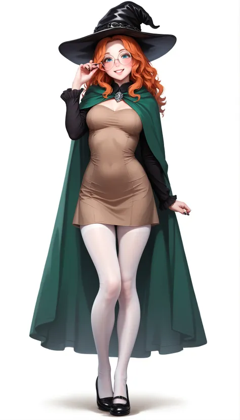 Sharp face details. realistic skin texture. Trending. Masterpiece. Full body. thick outlines style. Dynamic character pose. main character. girl pale white skin, detailed eyebrows, right eyebrow up. perfect cute face, cute and petite body. shy pose. short ...