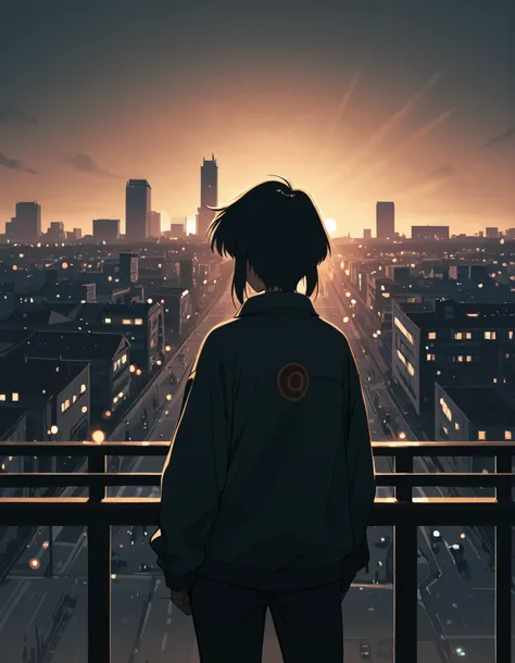 90's Anime, Quality_masterpiece, Absurd res, score_9, score_8_up, (masterpiece), source_Anime, Urban landscape, brooklyn, low light, trees, buildings, poor avenue, hip hop culture, darkness, volumetric lighting, dramatic lighting, bokeh, depth of field, de...