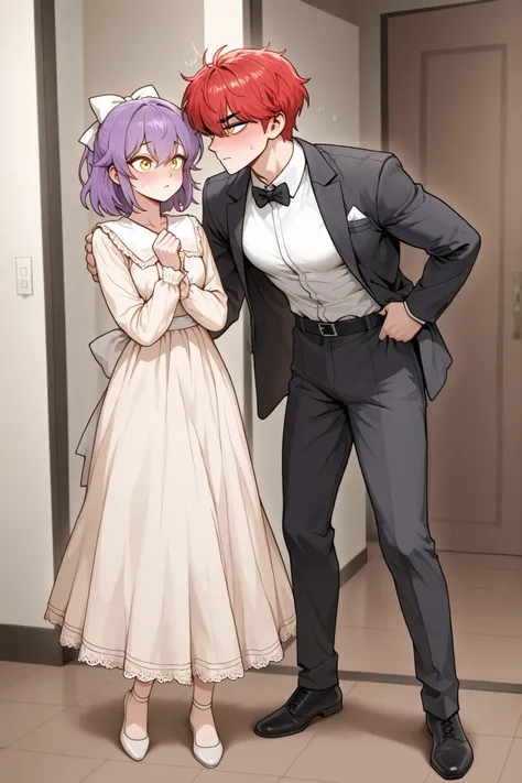 Close up of a person wearing a suit and bow tie, Picture of Master Kan Boon ,  pixie trending , Tasism , Naver Fanpop, Webtoon, Kim Do-young, ✨🕌🌙, Webtoons, male art,  leaked image , Sakimi-chan,  trending at cgstation ,   Frontline Girls  , 8k)), Detailed...