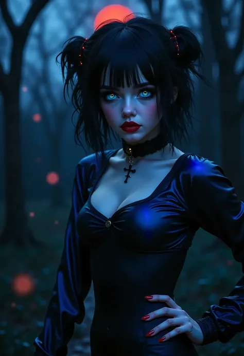 ((RAW Photo), Absurds, (Absurd Resolution)), (Masterpiece, Best Quality), ((Hyperrealism, Photorealism)), (AI Fantasy), (Masterpiece, Highest Quality, Amazing Quality), (ultra detailed, illustration, punk aesthetic), (Lumine, bioluminescent light), (pretty...