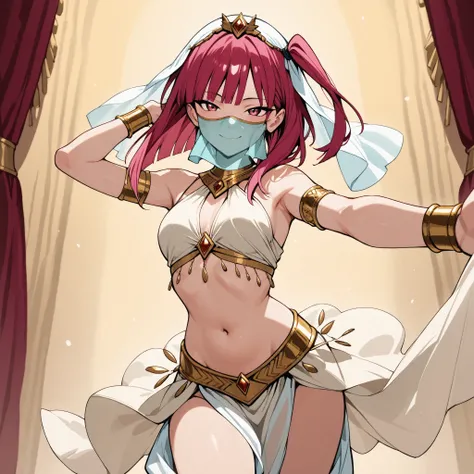 (1girl:1 . 5) , (Seul:1 . 5) , score_9 , score_8_haut , score_7_haut , source_anime , Official work  , ultra-detailed , masterpiece , best quality selfie snapshot , high res , beaux yeux , detailed eyes , detailed face , beautiful detailed eyes ,Magi The L...