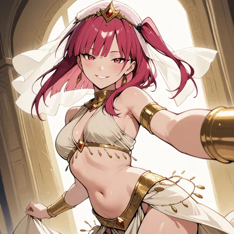 (1girl:1 . 5) , (Seul:1 . 5) , score_9 , score_8_haut , score_7_haut , source_anime , Official work  , ultra-detailed , masterpiece , best quality selfie snapshot , high res , beaux yeux , detailed eyes , detailed face , beautiful detailed eyes ,Magi The L...