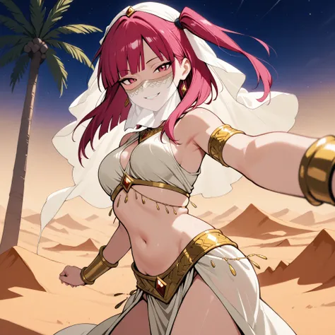 (1girl:1 . 5) , (Seul:1 . 5) , score_9 , score_8_haut , score_7_haut , source_anime , Official work  , ultra-detailed , masterpiece , best quality selfie snapshot , high res , beaux yeux , detailed eyes , detailed face , beautiful detailed eyes ,Magi The L...