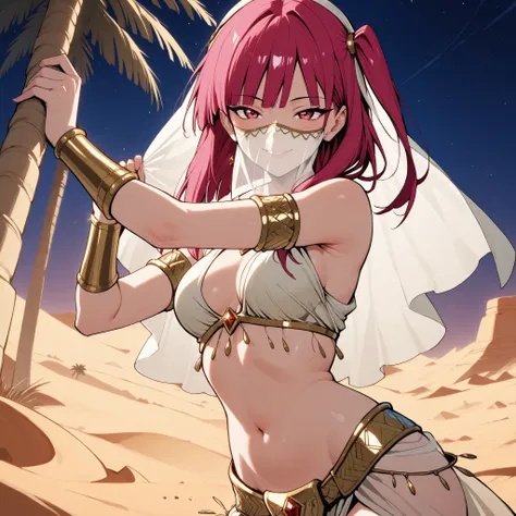 (1girl:1 . 5) , (Seul:1 . 5) , score_9 , score_8_haut , score_7_haut , source_anime , Official work  , ultra-detailed , masterpiece , best quality selfie snapshot , high res , beaux yeux , detailed eyes , detailed face , beautiful detailed eyes ,Magi The L...