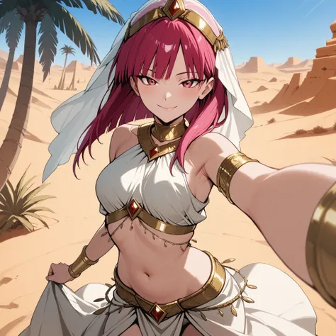 (1girl:1 . 5) , (Seul:1 . 5) , score_9 , score_8_haut , score_7_haut , source_anime , Official work  , ultra-detailed , masterpiece , best quality selfie snapshot , high res , beaux yeux , detailed eyes , detailed face , beautiful detailed eyes ,Magi The L...