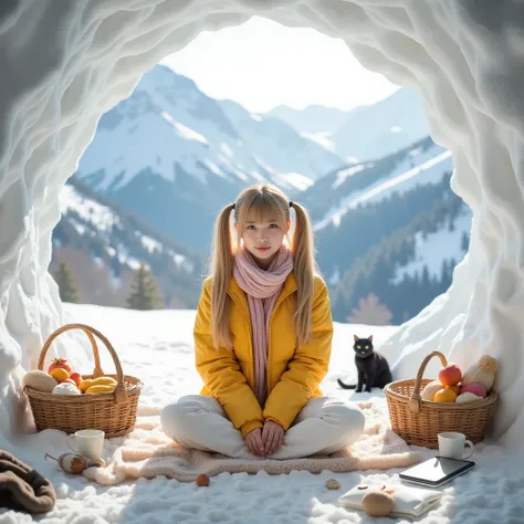 『1人の日本人のgirls:1.3』『raw photo:1.3』『real photos:1.3』Highest Quality:1.2、((big breasts))、A little bit of cleavage is visible、((young 20 year old woman ))、『showing her teeth and smiling:1.9』、(((anatomically correct、perfect anatomy、anatomically correct指)))、slen...