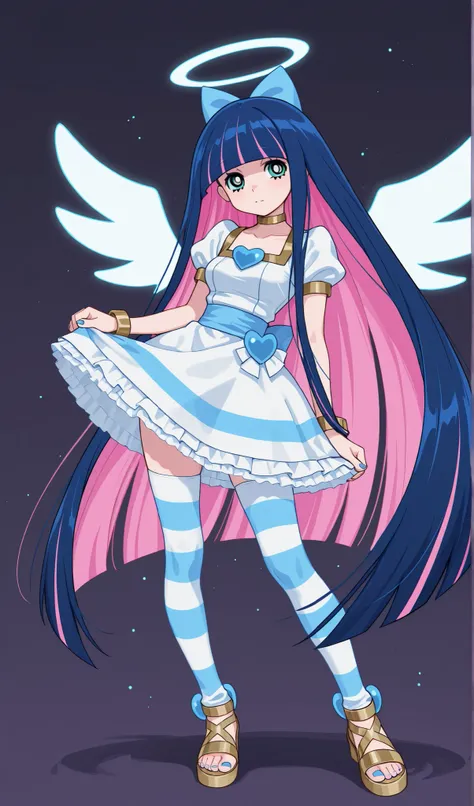 The angel from anime Panty & Stocking