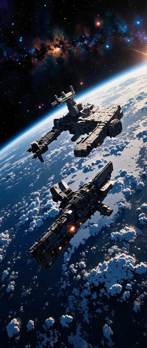 最high quality、high quality、null川銀河の高精細8k壁紙、USS EnterpriseからViews from Earth's Atmosphere、Watch Ryu Star、photorealistic、Extremely Detailed Atmospheric Scenery、complicated、high detail、universe、null川、star、誘惑のstar、null文学、universe、null、star雲、solar system、univer...