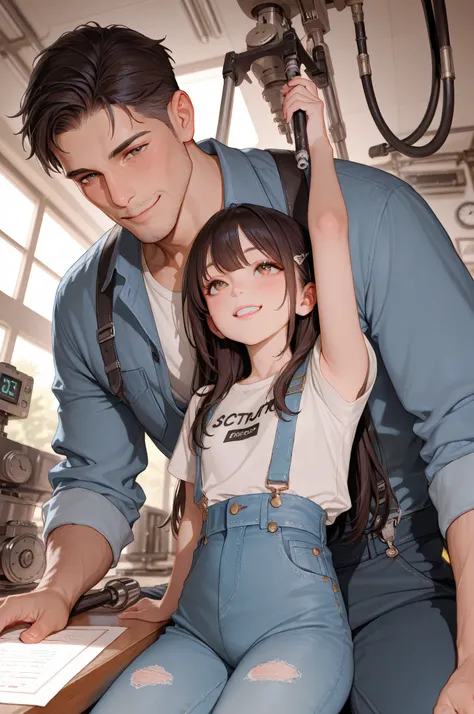 整備士の父と娘