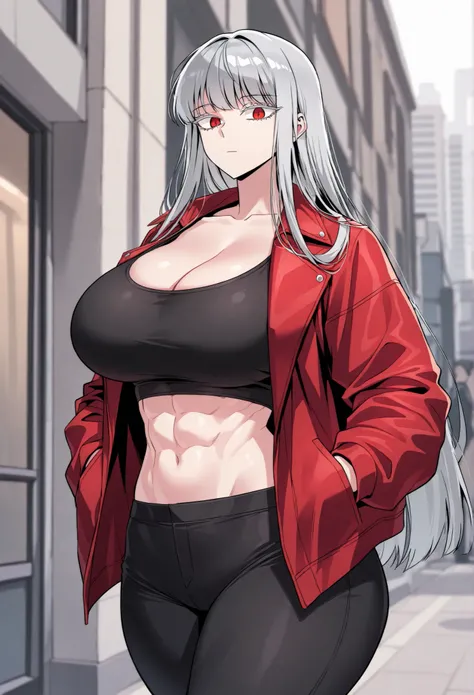 Masterpiece, source_anime, top-quality, perfect anatomically, correct , sharp focus, 4K, 8K, anime girl, highres, beautiful face girl, ultra detail, correct details, perfect details, 1girl, Webtoon Character) Ihwa / 이화 (Hero killer / 히어로 킬러), solo, bright ...