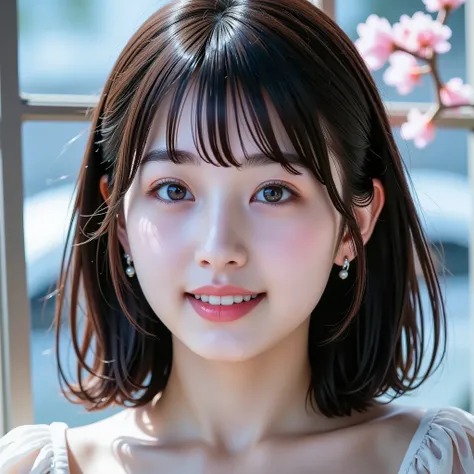 ( super real), (Awareness-raising), ( high resolution), (8k), ( very detailedな描写で、 ), (), ( beautiful detailed eyes), (Highest Qualityの), ( canon), (masterpiece), (Wallpaper), ( detailed face), (beautiful smile )、(Beautiful appearance)、 {{Beautiful Women w...