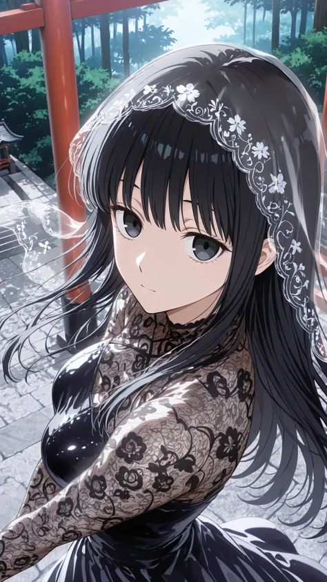 osaragi, sakamoto days
High quality ,  best quality , masterpiece,  High Resolution , detailed face( LoRA: osaragi),anatomically correct, detailed hair Style( LoRA: osaragi),anime Coloring
solo, 1 girl
black hair, long hair, black eyes,
black dress, fishne...