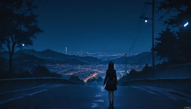 Quality_masterpiece, Absurd res, score_9, score_8_up, (masterpiece), Landscape,  DISTANT VIEW, ghetto streets, night, urban scene, trees, ghetto scene, low rooftop, ghetto street view, (UltraHD8K), (intricatedetails:1.1), masterpiece, best quality, amazing...