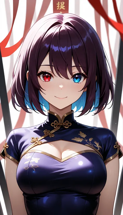 ((solo)), The upper body is visible, hair tacking , 素晴らしいmasterpiece, top quality, high fashion, Extremely ridiculous, HDR, Intricate Details, bright colors, has a very cute face, masterpiece, 最High Quality, High Quality, ultra detailed, Very awa, dark pur...