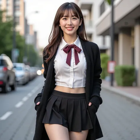 『1 Japanese girl:1.3』『raw photo:1.3』Highest Quality:1.2、((Saggy big breasts、Slender waist:999))、showing slight cleavage、((34-year-old woman))、 No makeup『showing teeth and smiling:99』、(((anatomically correct、perfect anatomy、anatomically correct指)))、visible,...