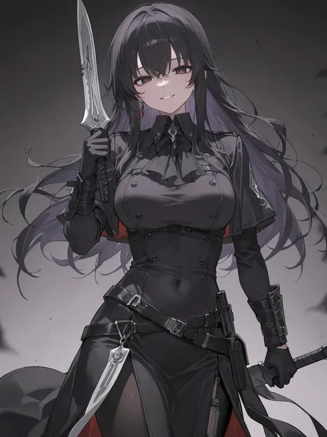 dark atmosphere、survival knife、Bad Smile、Menhera