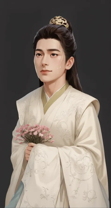 1 boy,Male Focus, solo, solo focus,masterpiece after sex,Fraction_9,Fraction_8_Up,Fraction_7_Up,character：Actor Yang Yang，angular face，slender face ， ，Sunny and handsome appearance，Maintains core facial features，Direction of gaze，Overall handsome style doe...