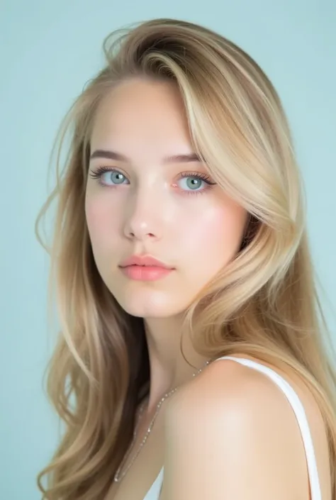 可愛い金髪女性