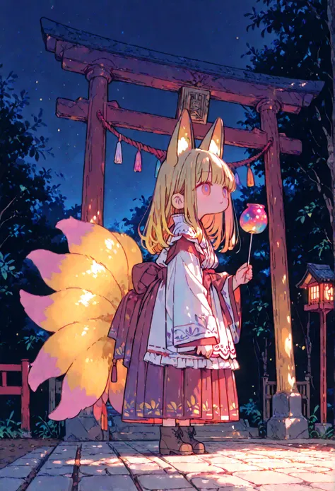 夏祭りの終わり