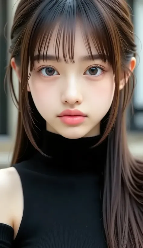 (masterpiece:1 . 5)、(realistic:1 . 5)、(Highest Quality:1 . 4、8k、Original photo)、 超high resolution、Professional Lighting、perfect dynamic composition、Outdoor shooting、 film grain、 Color Difference、(Bokeh:1 . 1)、blur background、 Frank、REFINED DESIGN、charm、超re...